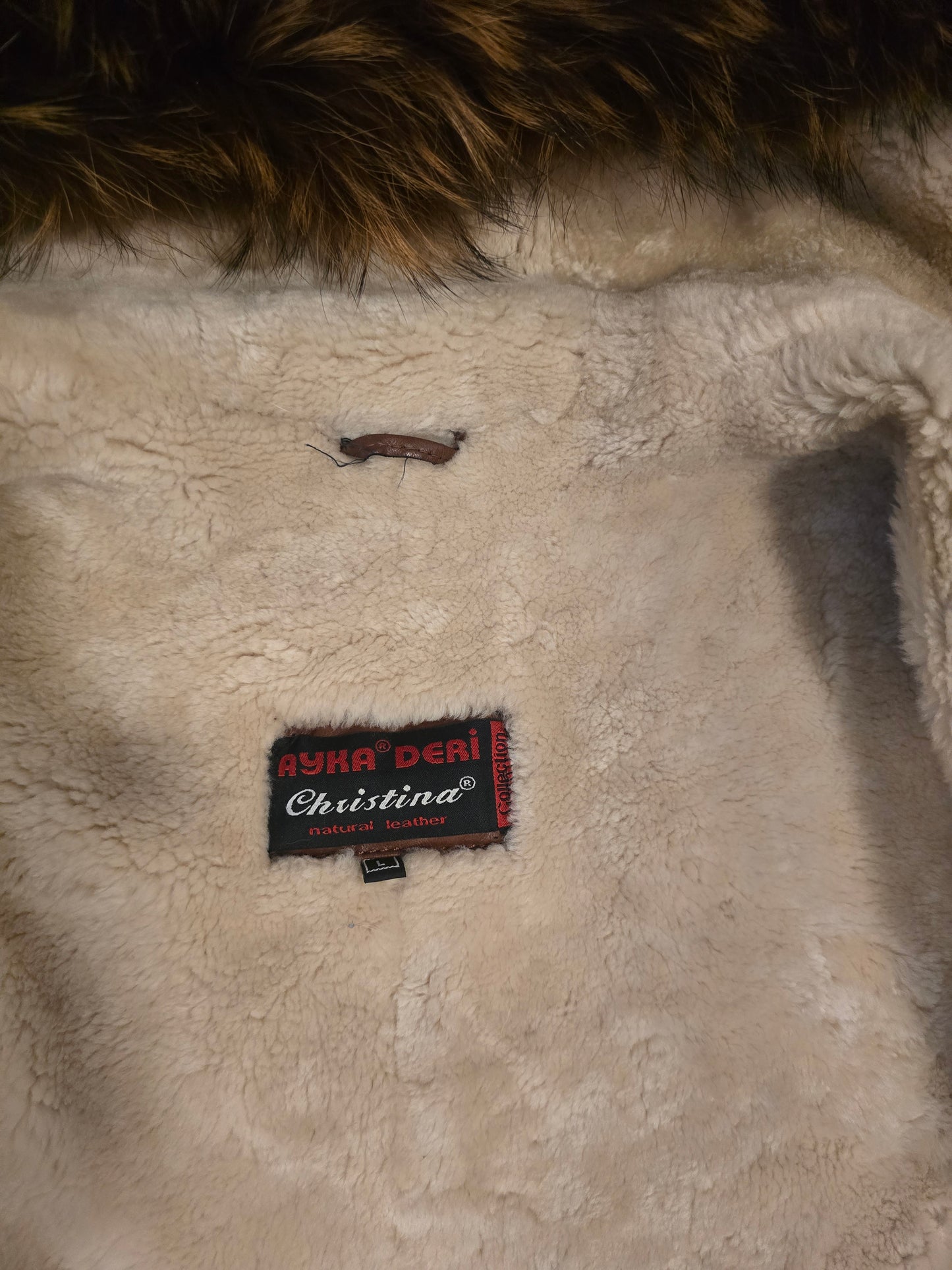 Ayka Deri Christina Natural Leather